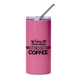 Sponsored Coffee Tumbler, Funny Coffee Lover Gift, Good Mood Coffee Tumbler, Novelty Coffee Cup, Gift for Coworker, Gift for Her - Tawshia